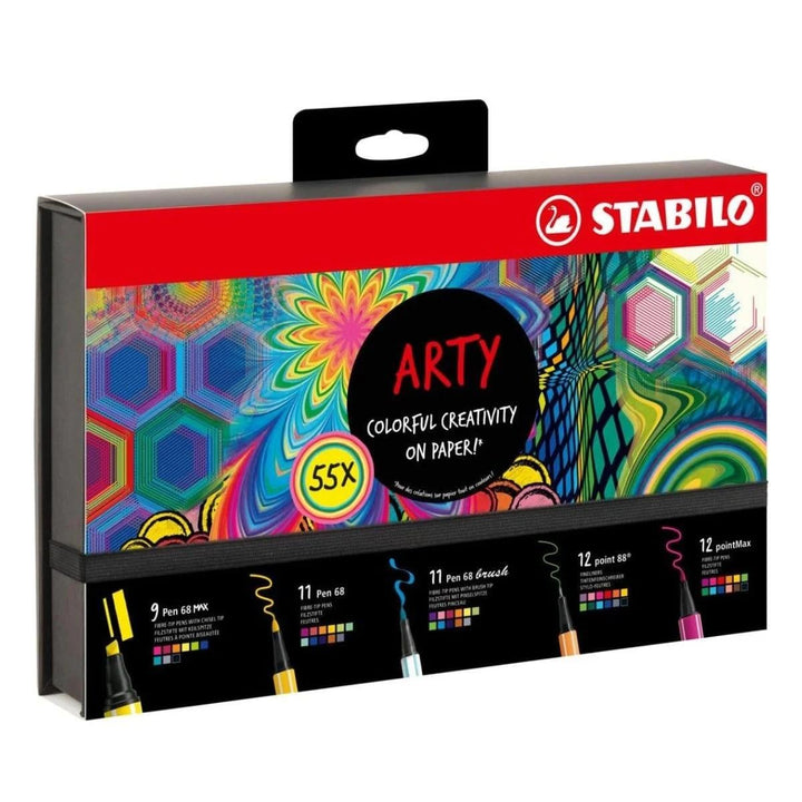STABILO 77/6-3-20 KREATİF KEÇE UÇLU SET ARTY 55'Lİ