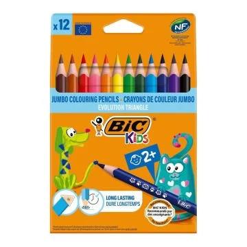 BİC 12'Lİ JUMBO BOYA KALEMİ