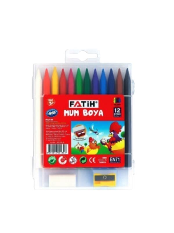 FATİH MUM BOYA 12'Lİ
