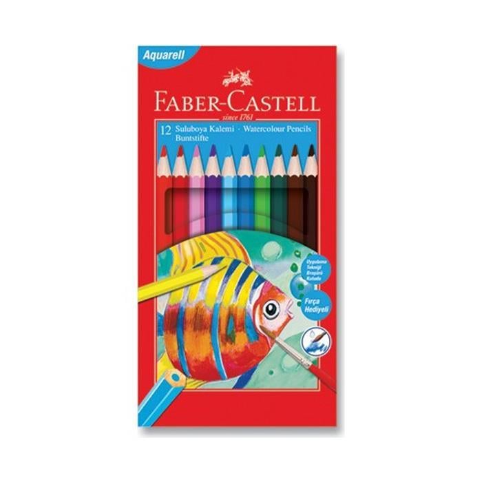 FABER CASTELL 12 SULUBOYA KALEMİ