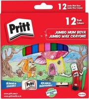 Pritt Pastel Boya Jumbo Silinebilir Üçgen 12 Li