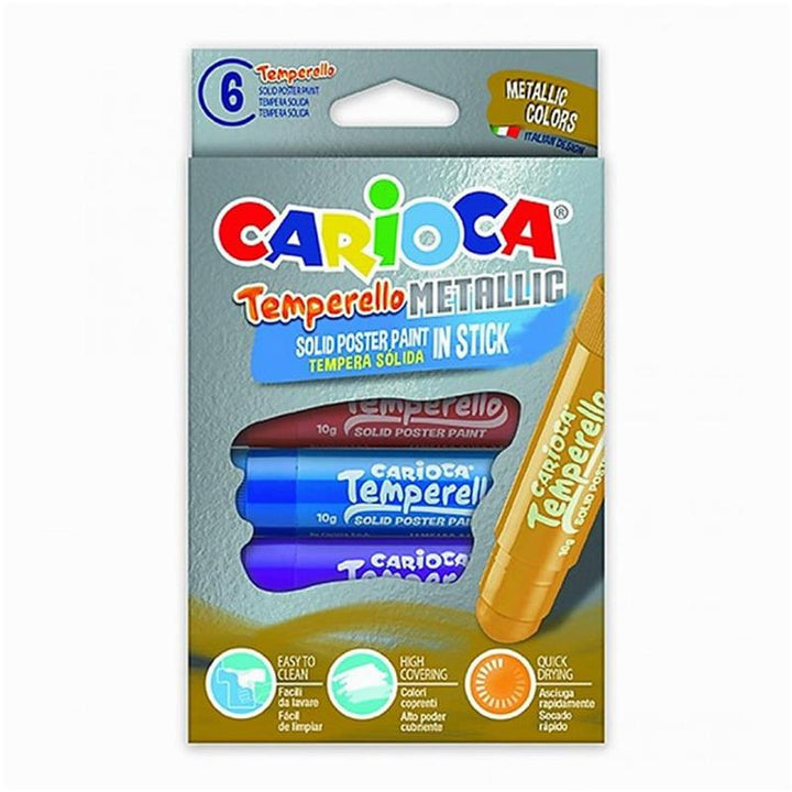 CARİOCA METALİK 6 LI POSTER BOYAMA KALEMİ
