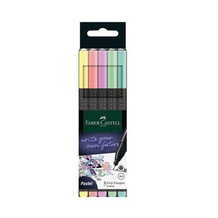 FABER CASTELL GRİP FİNİPEN PASTEL RENKLER