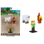 MİNECRAFT 3D FİGÜR TOPPEEZ 3 LÜ SET ASORTİ