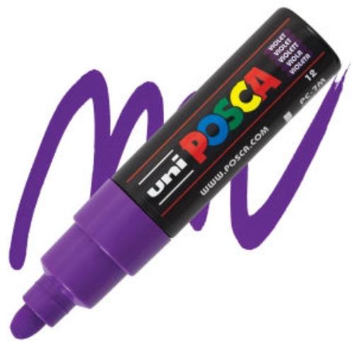 UNİ POSCA 4.5MM SU BAZLI MARKER KALEM MOR