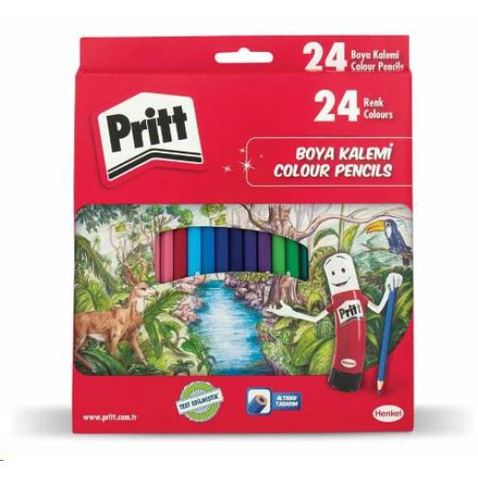 Pritt Kuruboya Karton Kutu Tam Boy 24 Renk