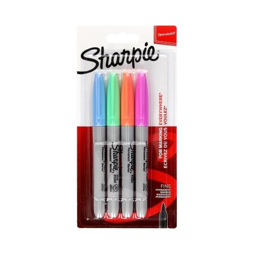 SHARPİE MARKÖR PERMANENT FİNE PASTEL 4'LÜ