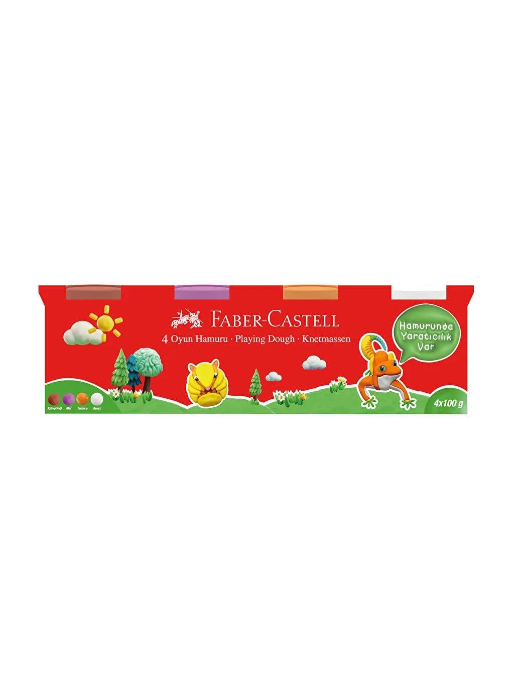 FABER CASTEL 4LÜ OYUN HAMURU