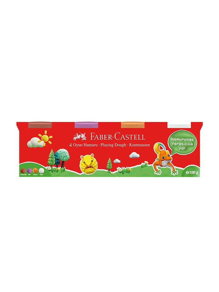 FABER CASTEL 4LÜ OYUN HAMURU