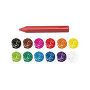 CARIOCA 42671 JUMBO ÜÇGEN PASTEL BOYA KALEMİ 12Lİ