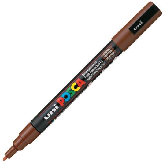 POSCA PC3M 0.9 13MM BROWN