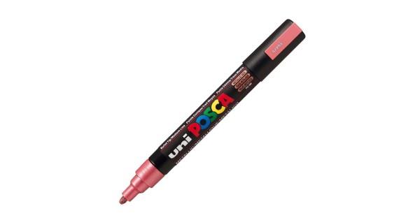 POSCA  PC5M 2.5MM METALLİC RED