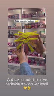 Çok sevilen mini kırtasiye setimizin stokları yenilendi 💛🌼