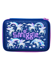9332934358379 Smiggle - Away Hardtop Unicorn İki Katlı Kalem Kutusu