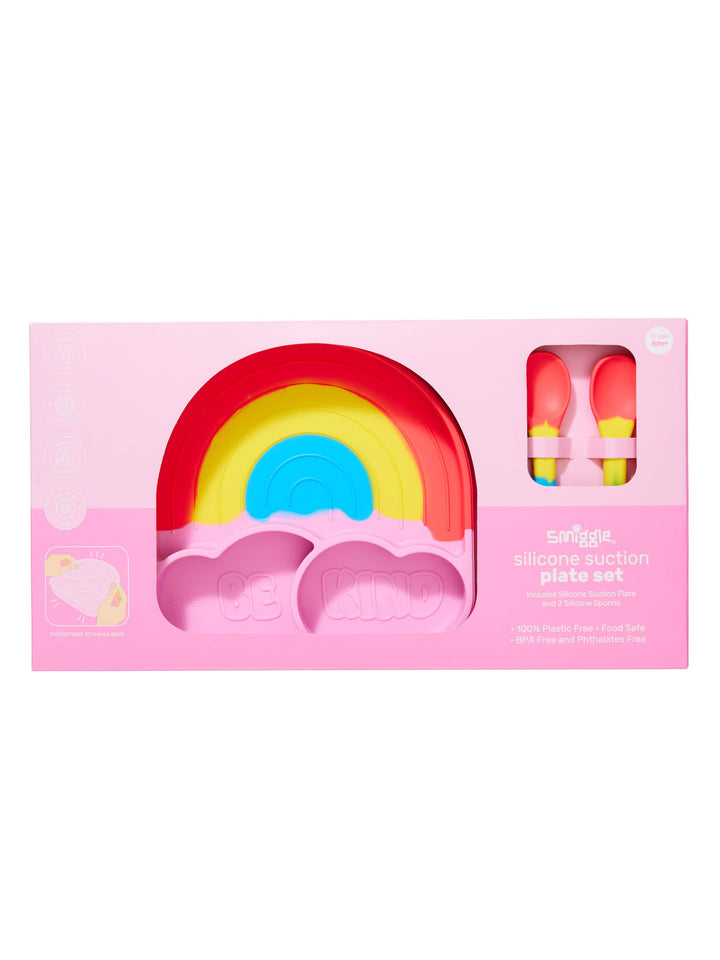 9332934383241 Smiggle - Big Dream Silikon Yemek Tabağı Seti