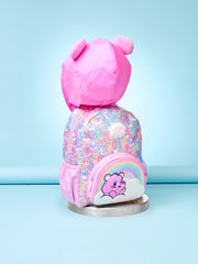 9332934419223 Smiggle - Care Bears Kapüşonlu Anaokulu Sırt Çantası