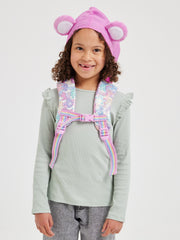 9332934419223 Smiggle - Care Bears Kapüşonlu Anaokulu Sırt Çantası