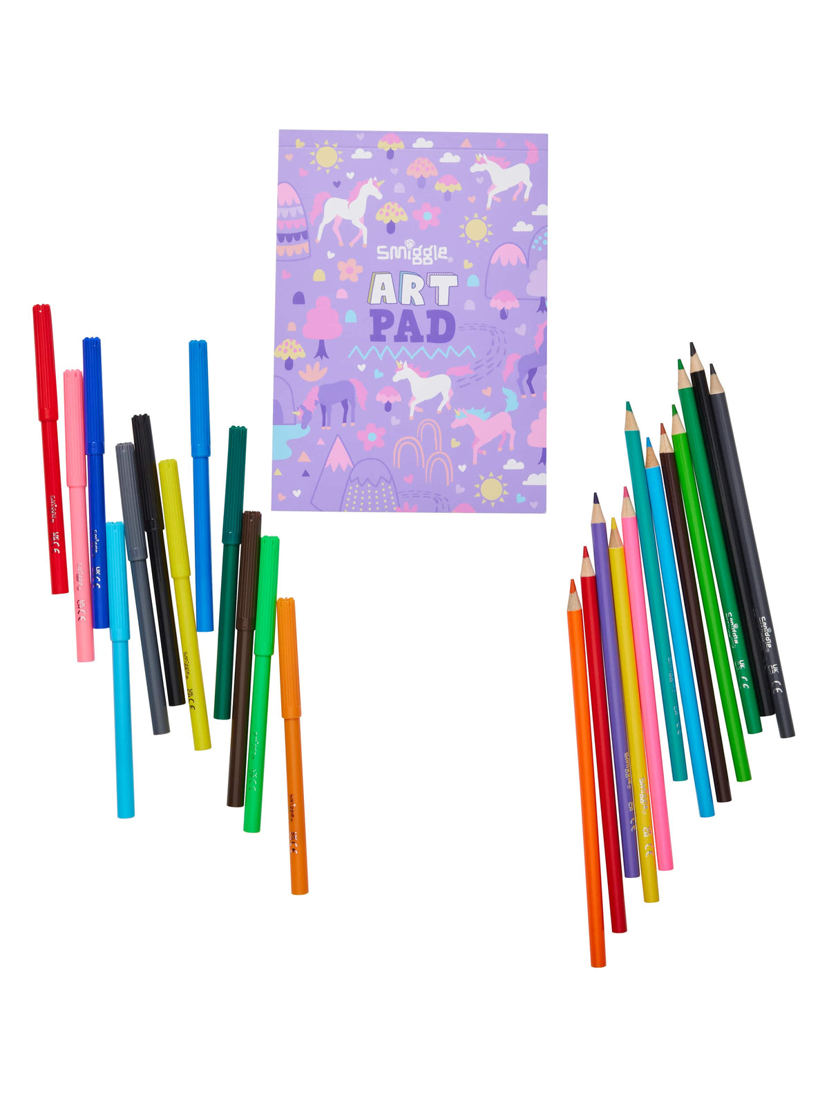 9332934398931 Smiggle - Çizim Etkinliği Kırtasiye Seti