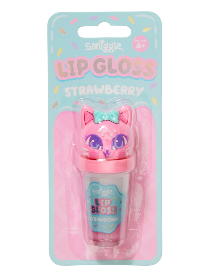 Smiggle - Çocuk Çilekli Dudak Bakımı ve Parlatıcısı