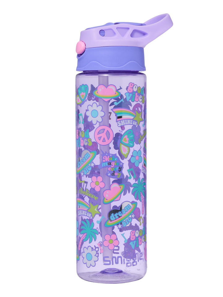 8684798570559 Smiggle - All Stars 650ML Otomatik Ağızlıklı BPAsız Suluk