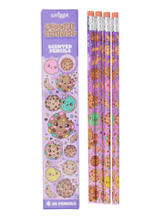 9332934392854 Smiggle - Kokulu 4lü Kurşun Kalem Seti