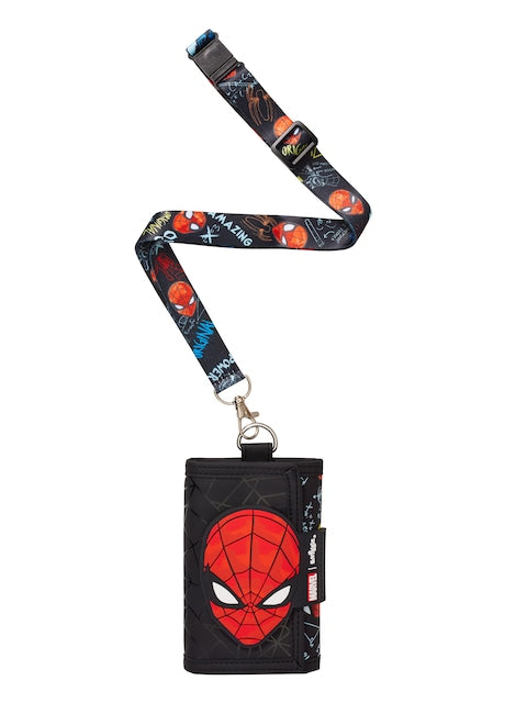 9332934368880 Smiggle - Marvel Spiderman Askılı Çocuk Cüzdanı