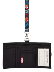 9332934368880 Smiggle - Marvel Spiderman Askılı Çocuk Cüzdanı