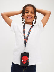 9332934368880 Smiggle - Marvel Spiderman Askılı Çocuk Cüzdanı