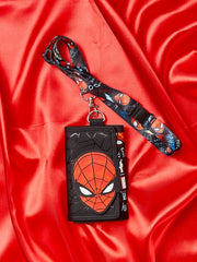 9332934368880 Smiggle - Marvel Spiderman Askılı Çocuk Cüzdanı