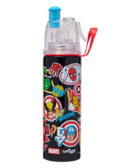 9332934419872 Smiggle - Marvel Su Püskürtmeli 500ML Çelik Matara