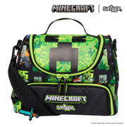 9332934353299 Smiggle - Minecraft Çift Katlı Askılı Beslenme Çantası