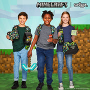 9332934353299 Smiggle - Minecraft Çift Katlı Askılı Beslenme Çantası