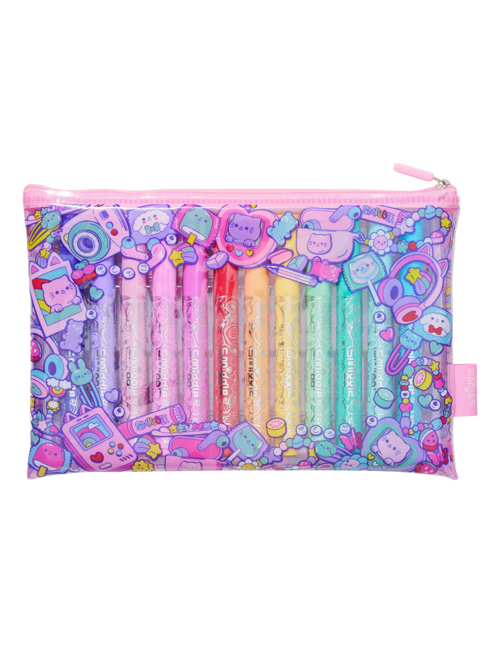 9332934396678 Smiggle - Super Charge Marker 12li Kalem Seti
