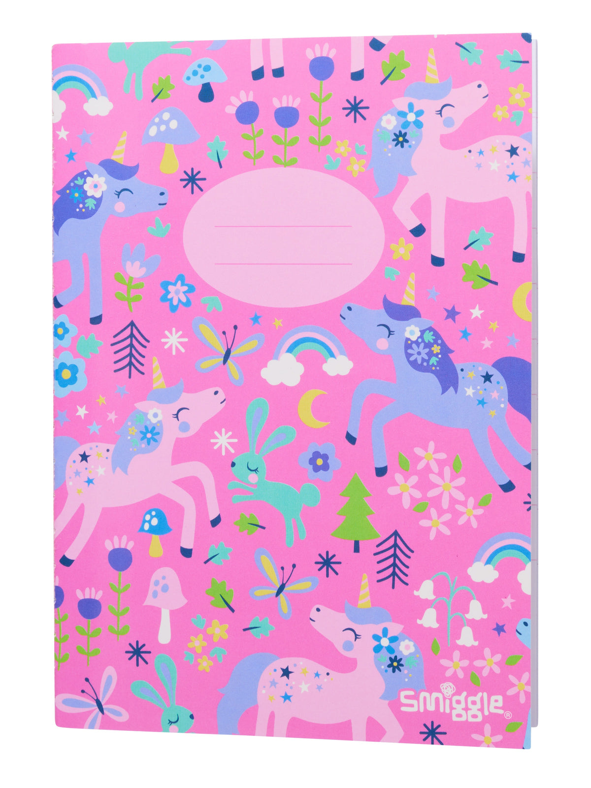 9332934386075 Smiggle - Wish A6 Çizgili Alıştırma Defteri